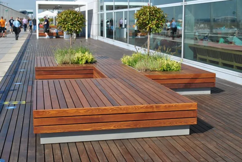 Besucherterrasse Terminal 2 Ffm