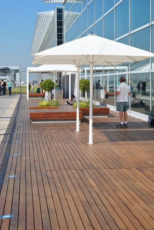 Besucherterrasse Terminal 2 Ffm