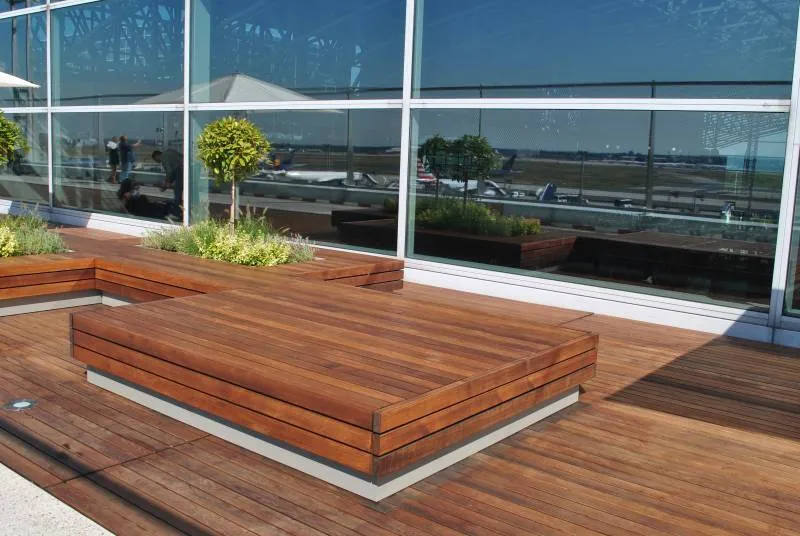 Besucherterrasse Terminal 2 Ffm