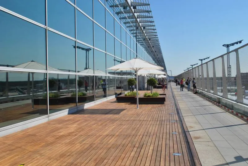 Besucherterrasse Terminal 2 Ffm