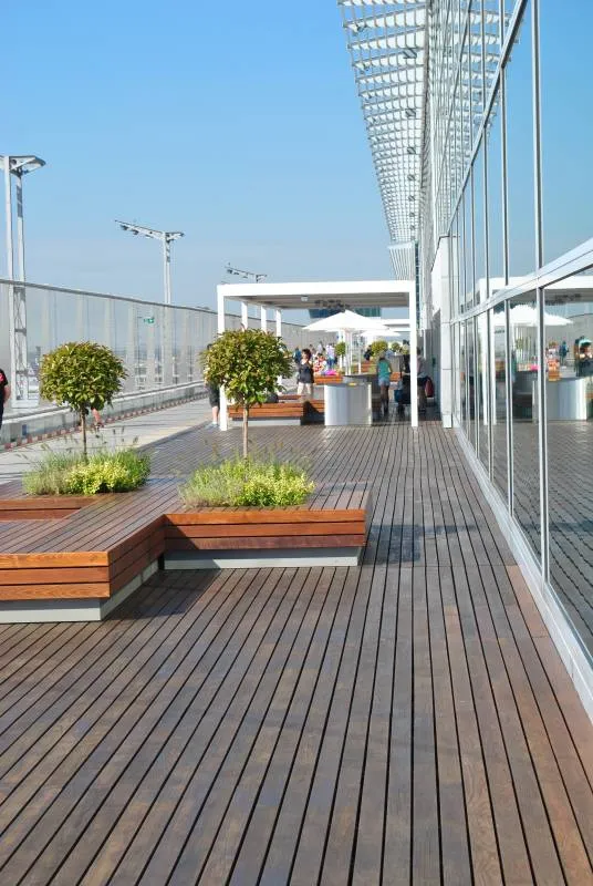 Besucherterrasse Terminal 2 Ffm