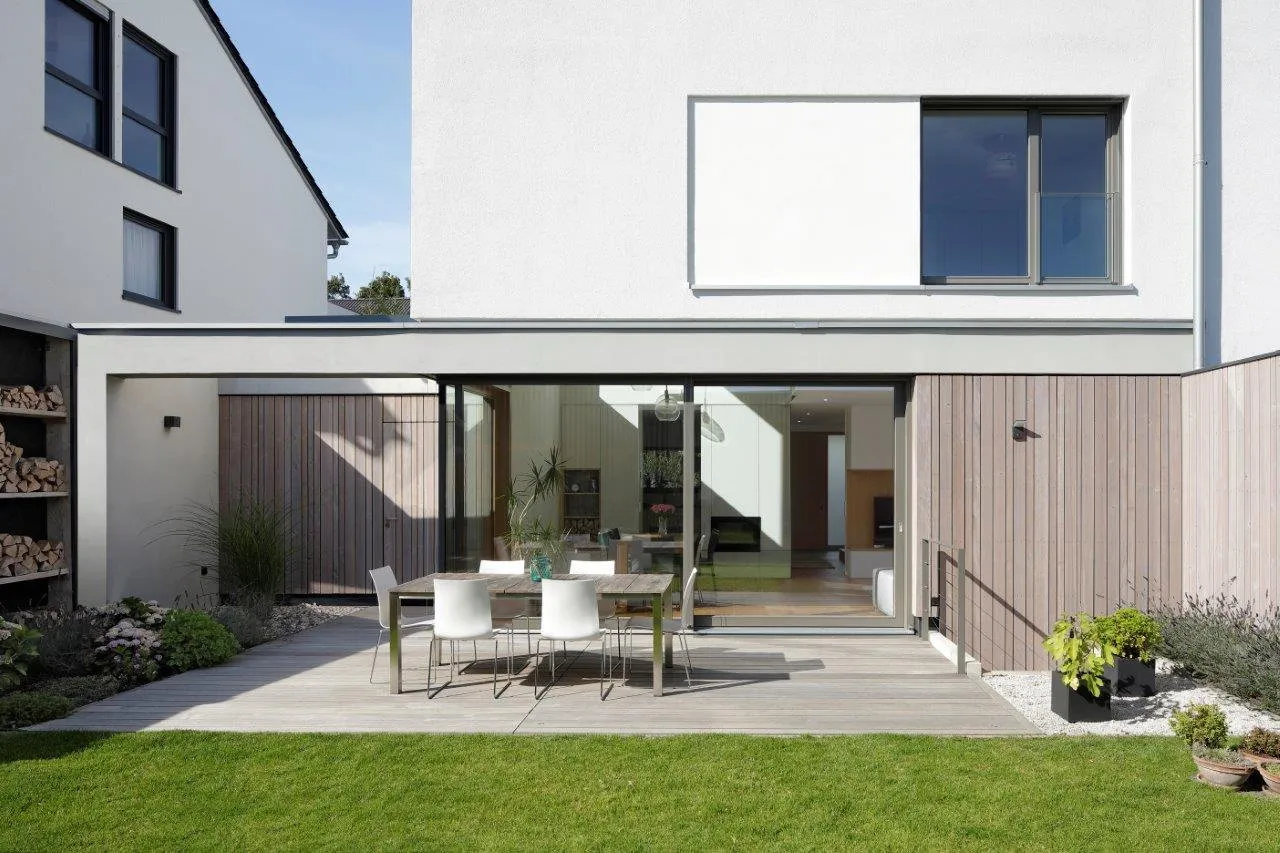 Privathaus Hochheim am Main, Dura Patina Premium Fassade