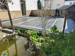 Thermokiefer Terrasse Wiesbaden