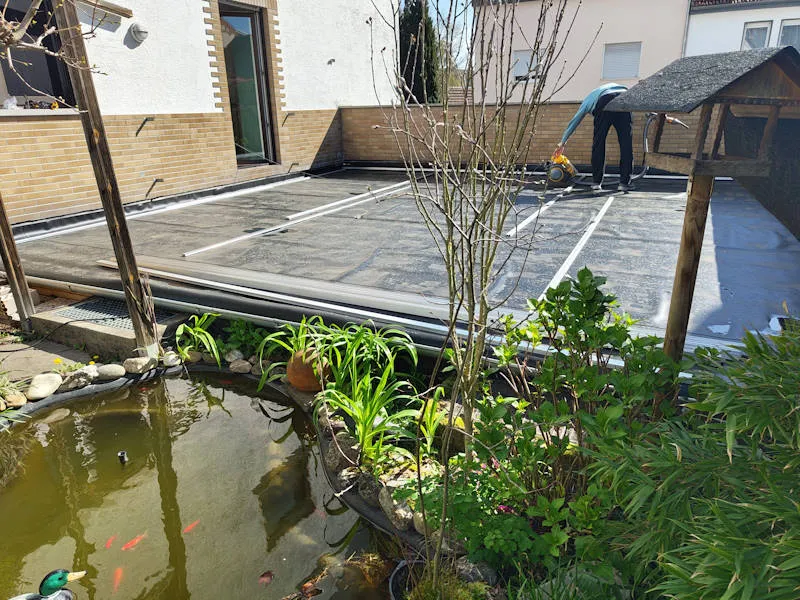 Thermokiefer Terrasse Wiesbaden