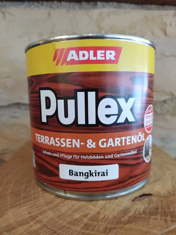 Adler Pullex Terrassen- und Gartenöl Bangkirai 2,5 Liter