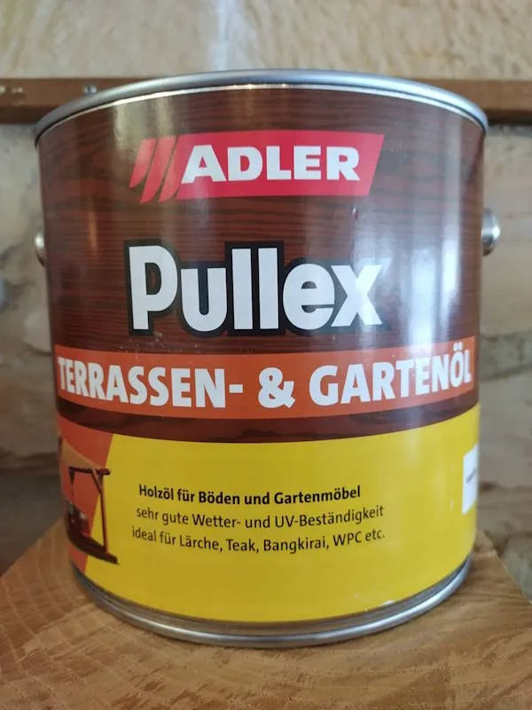 Adler Pullex Terrassen- und Gartenöl Bangkirai 750 ml