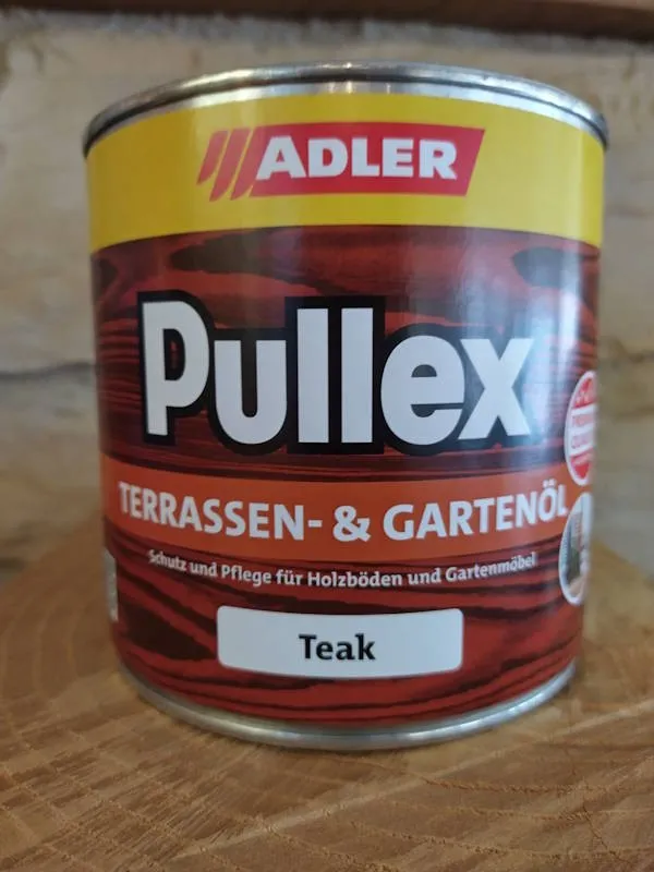 Adler Pullex Terrassen- und Gartenöl Teak 2,5 Liter