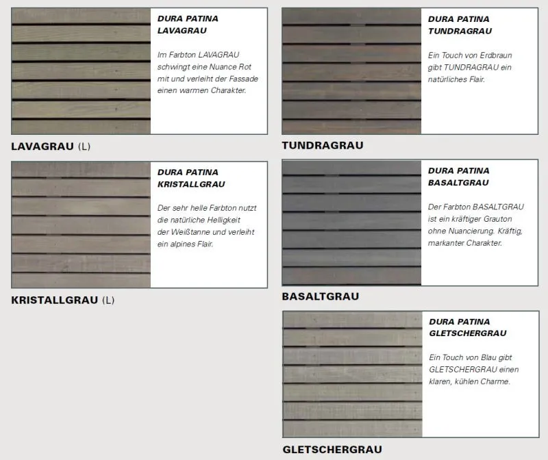 Dura Patina Grautöne
