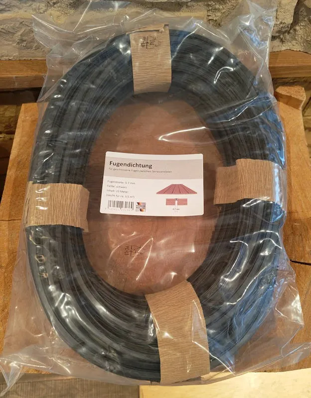 GS Terrassen Fugendichtung 5x7 Schwarz