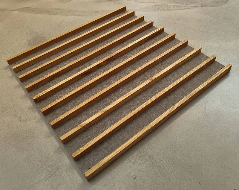 Hain Acoustic Sense Wood Akustiklamelle Terrabraun