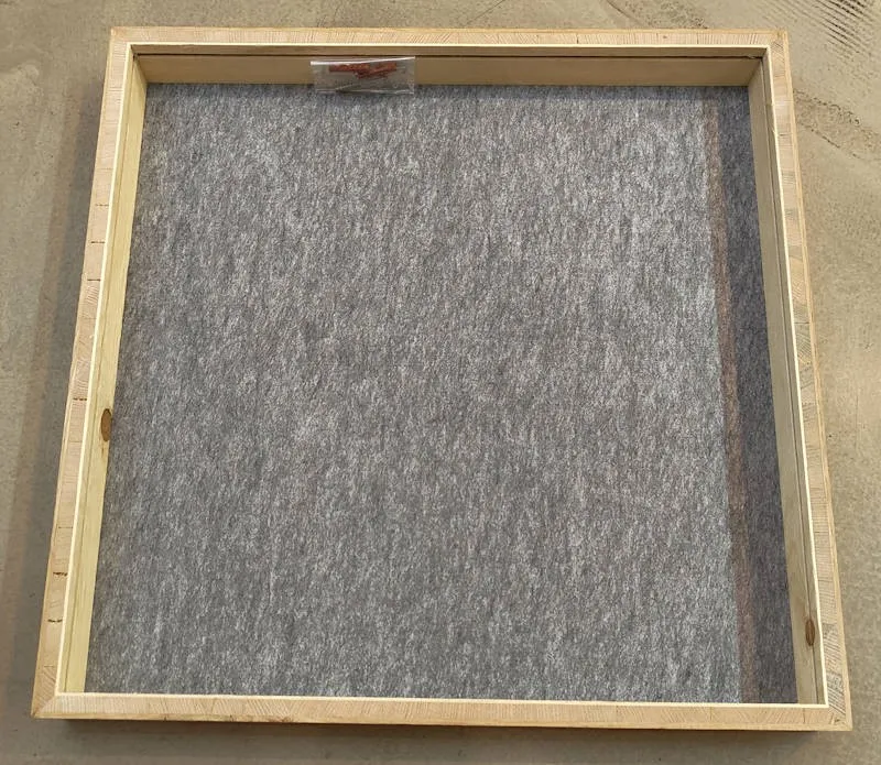 Hain Acoustic Sense Wood Akustikrahmen Basaltgrau