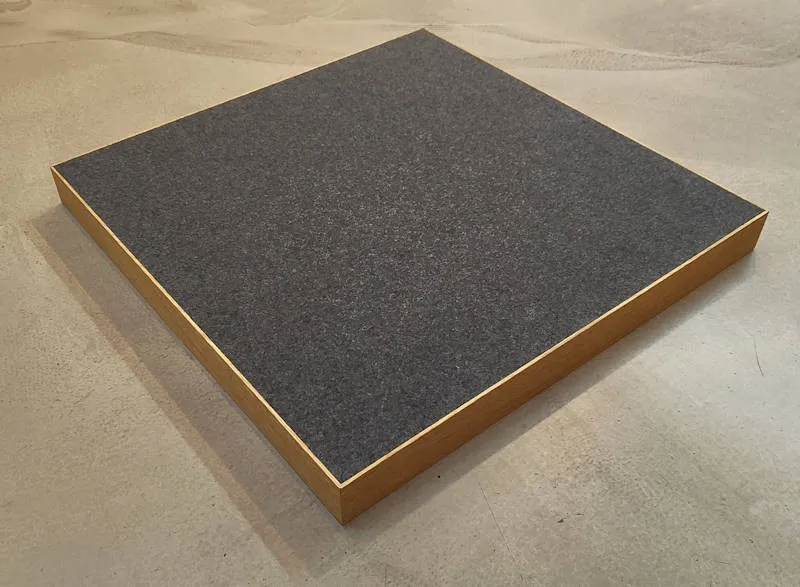 Hain Acoustic Sense Wood Akustikrahmen Schiefergrau