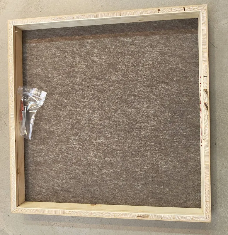 Hain Acoustic Sense Wood Akustikrahmen Terrabraun