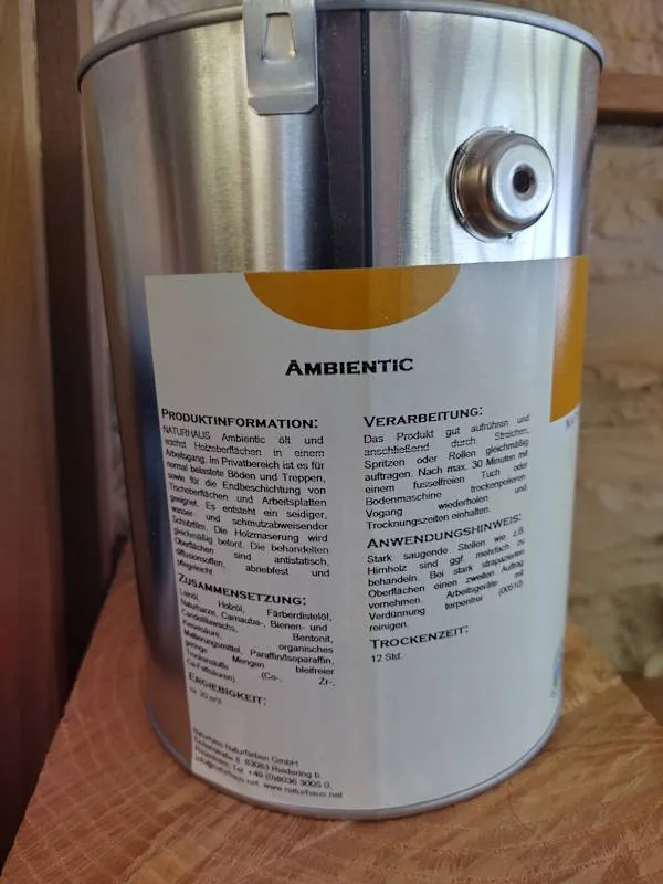 Naturhaus Ambientic Hartwachsöl 2,5l