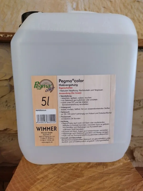 PEGMAcolor UV-Schutz Holzschutz 5 Liter