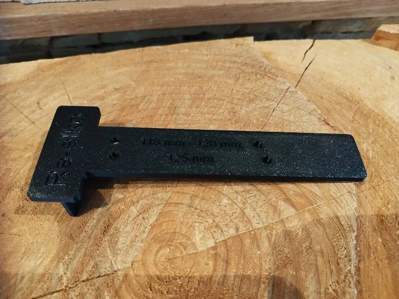 Re-elko Terrassen Bohrschablone 118-125