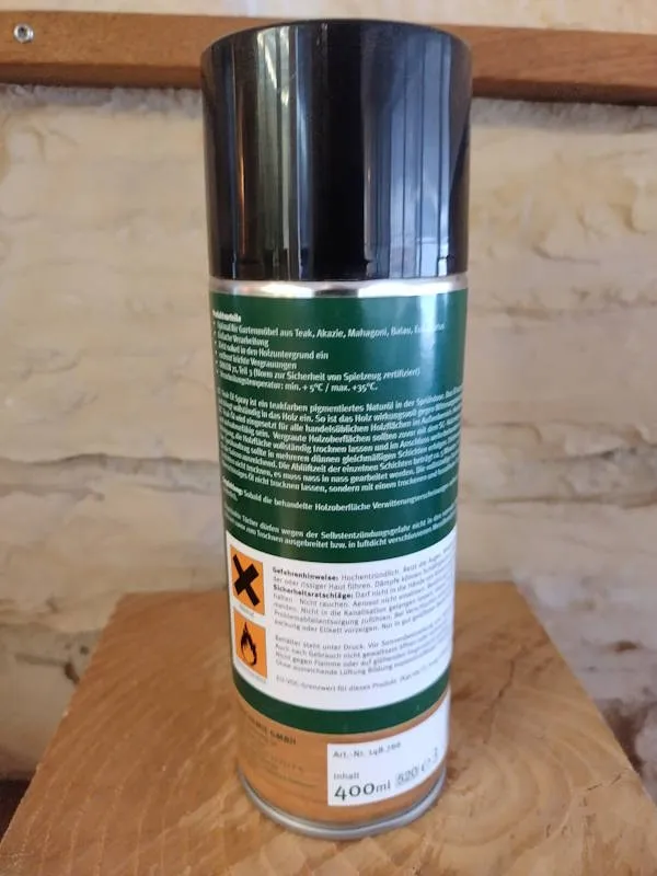 Scandicare Teak Öl Spray 400 ml