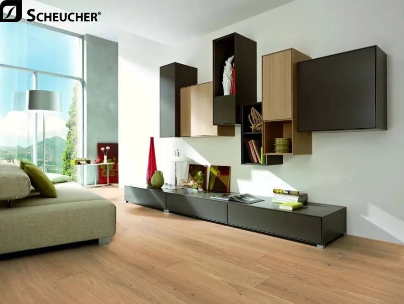 Scheucher Landhausdiele 3-Schicht Eiche Country Akzent ultra matt geölt