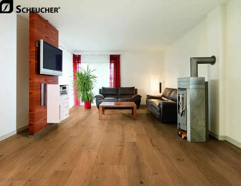 Scheucher Landhausdiele 3-Schicht Eiche Country gebürstet naturgeölt