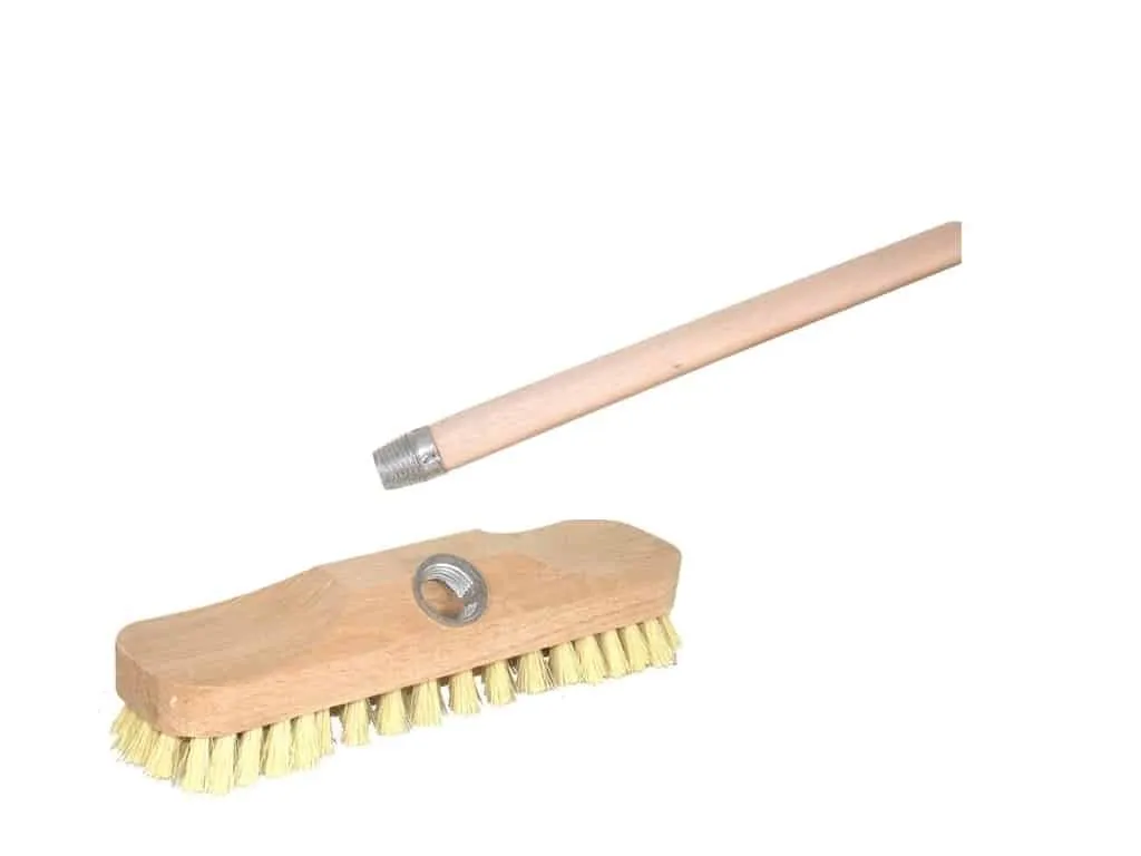 Schrubberbürste Set mit Stiel