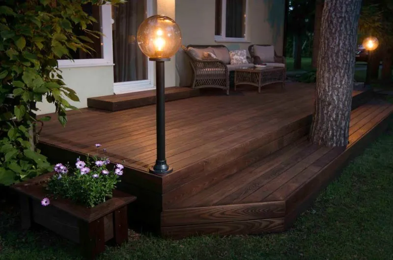Thermoesche Terrassendiele TSK 21x130x3600
