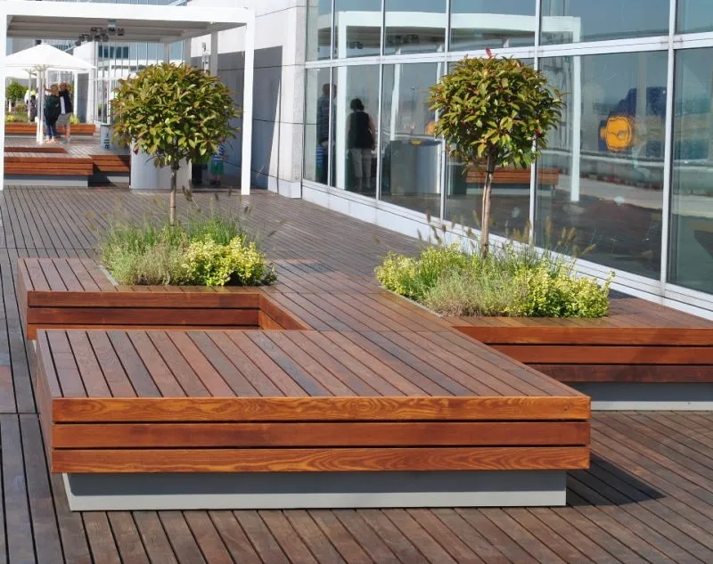 Thermoesche Terrassendiele TSK 21x130x3900