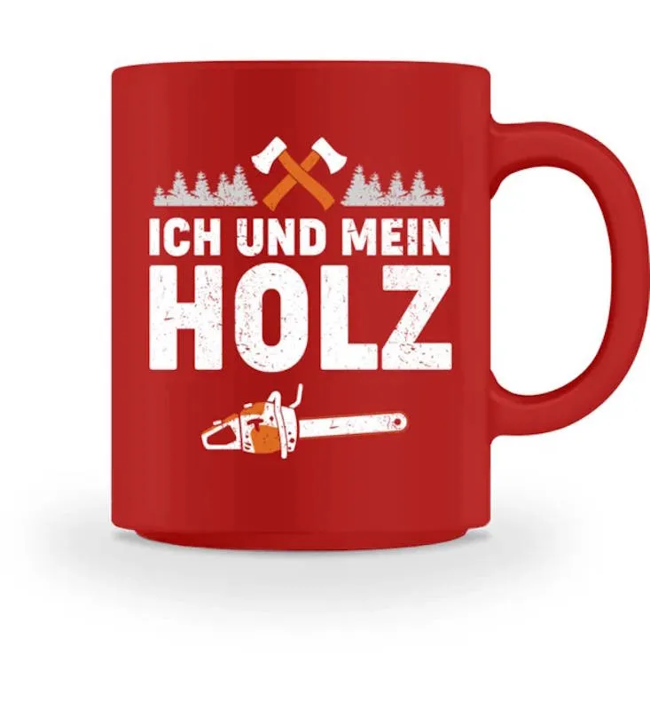 Waldkumpel Tasse - Ich und mein Holz