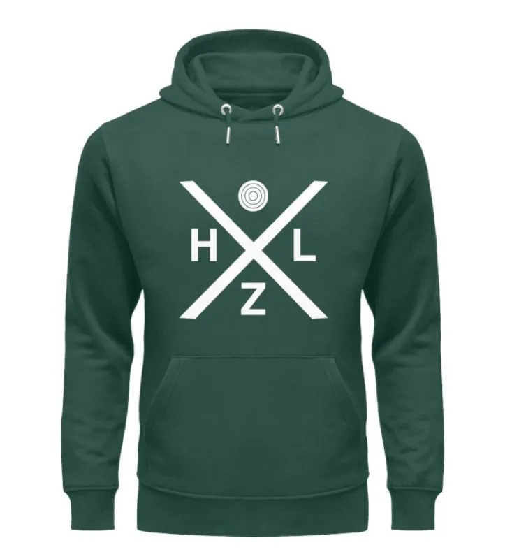 Waldkumpel Unisex Premium Bio Hoodie - HOLZ