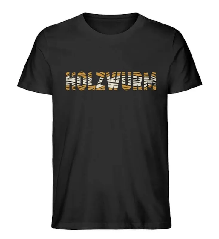 Waldkumpel Unisex Premium Bio T-Shirt Holzwurm