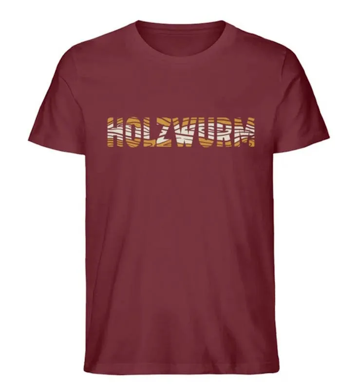 Waldkumpel Unisex Premium Bio T-Shirt Holzwurm