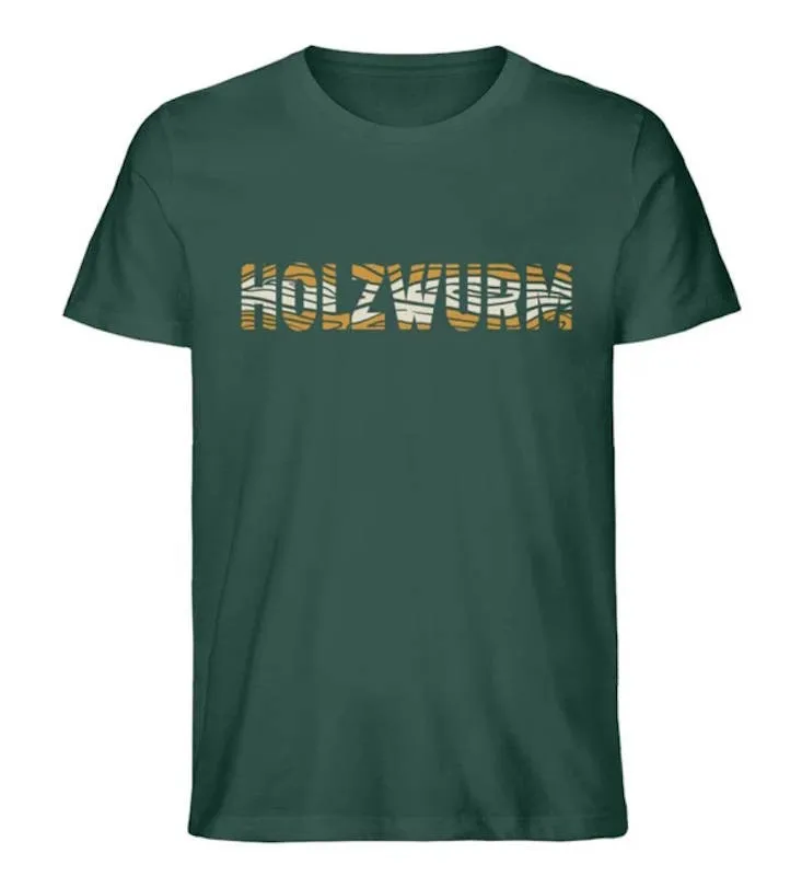 Waldkumpel Unisex Premium Bio T-Shirt Holzwurm