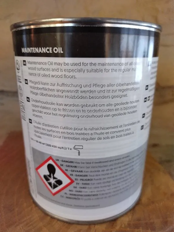 WOCA Maintenance Pflegeöl natural 1l
